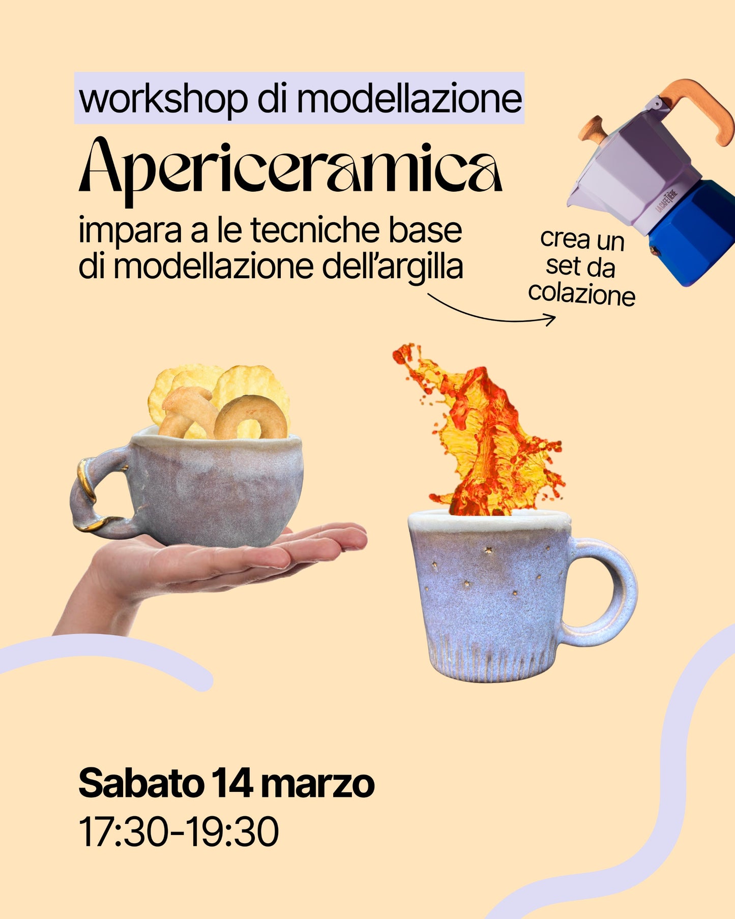 Apericeramica: Modellazione - Sabato 14 Marzo 2026