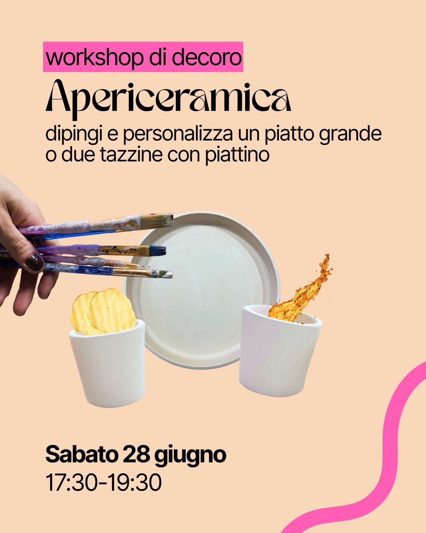 Apericeramica: Decorazione - Domenica 28 Giugno 2026