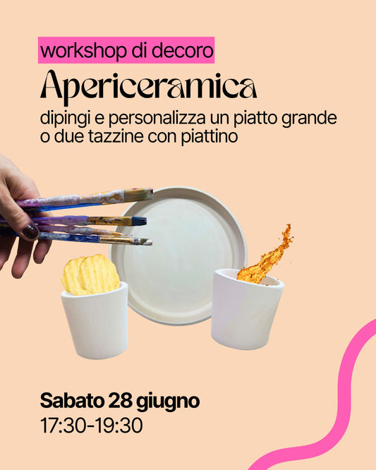 Apericeramica: Decorazione - Domenica 28 Giugno 2026