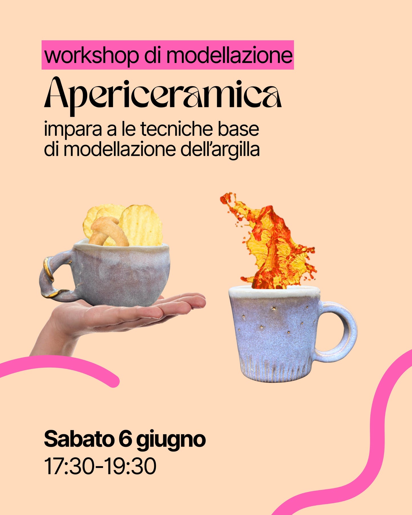 Apericeramica: Modellazione - Sabato 6 Giugno 2026