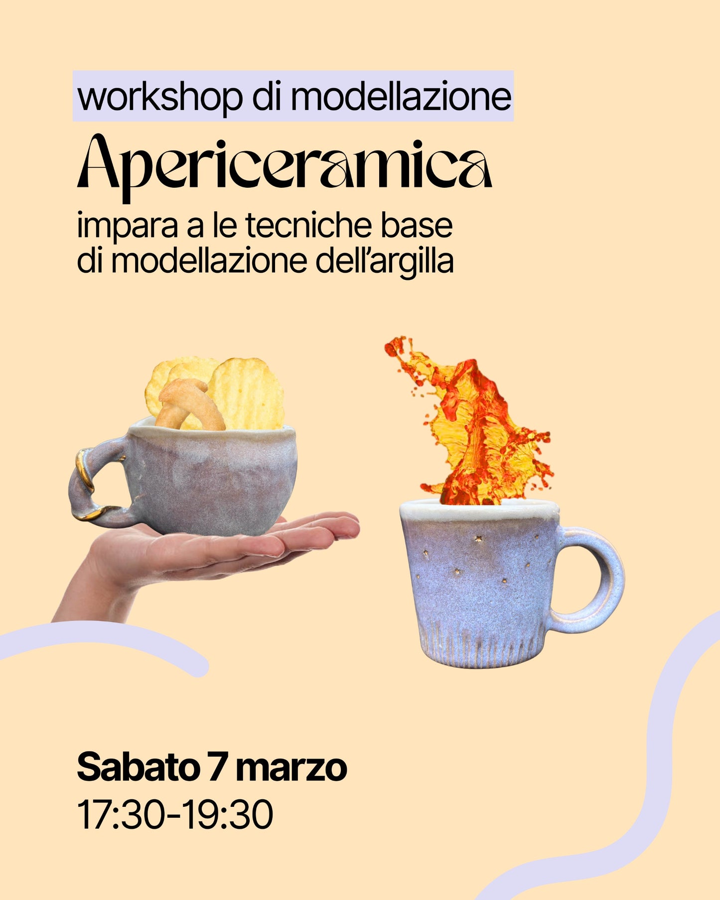 Apericeramica: Modellazione - Sabato 7 Marzo 2026